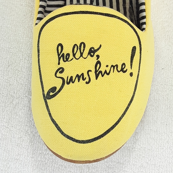 LOLY IN THE SKY "SONIA" HELLO SUN SHINE Flat Shoes - Picture 12 of 16